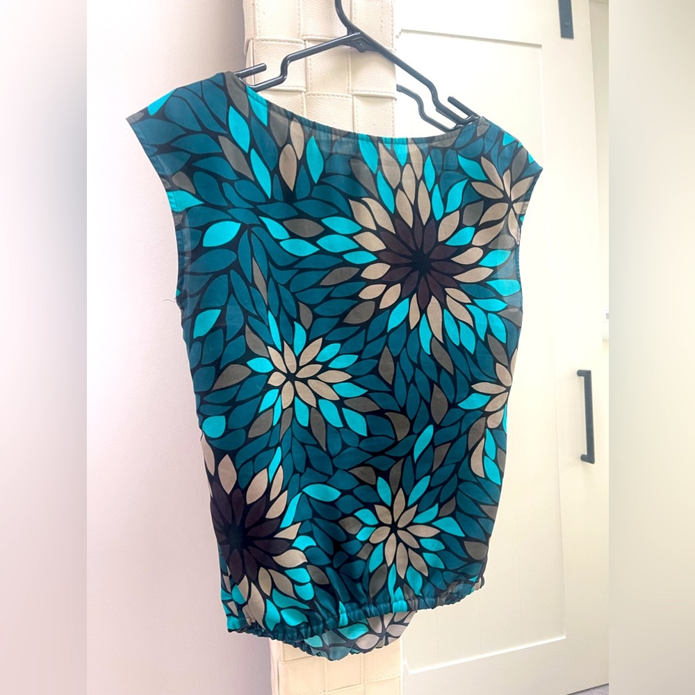 Satin blouse like top